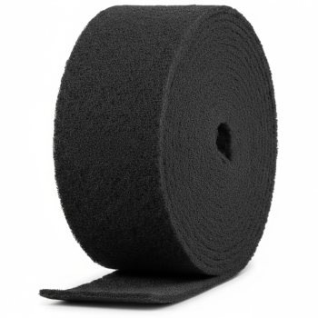 Schleifvlies Körnung 180 - 10 Meter Rolle Schwarz