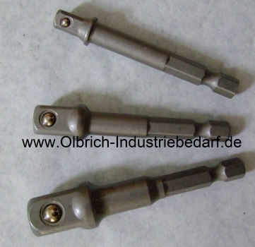 3 Steckschlüssel Adapter Stecknussadapter