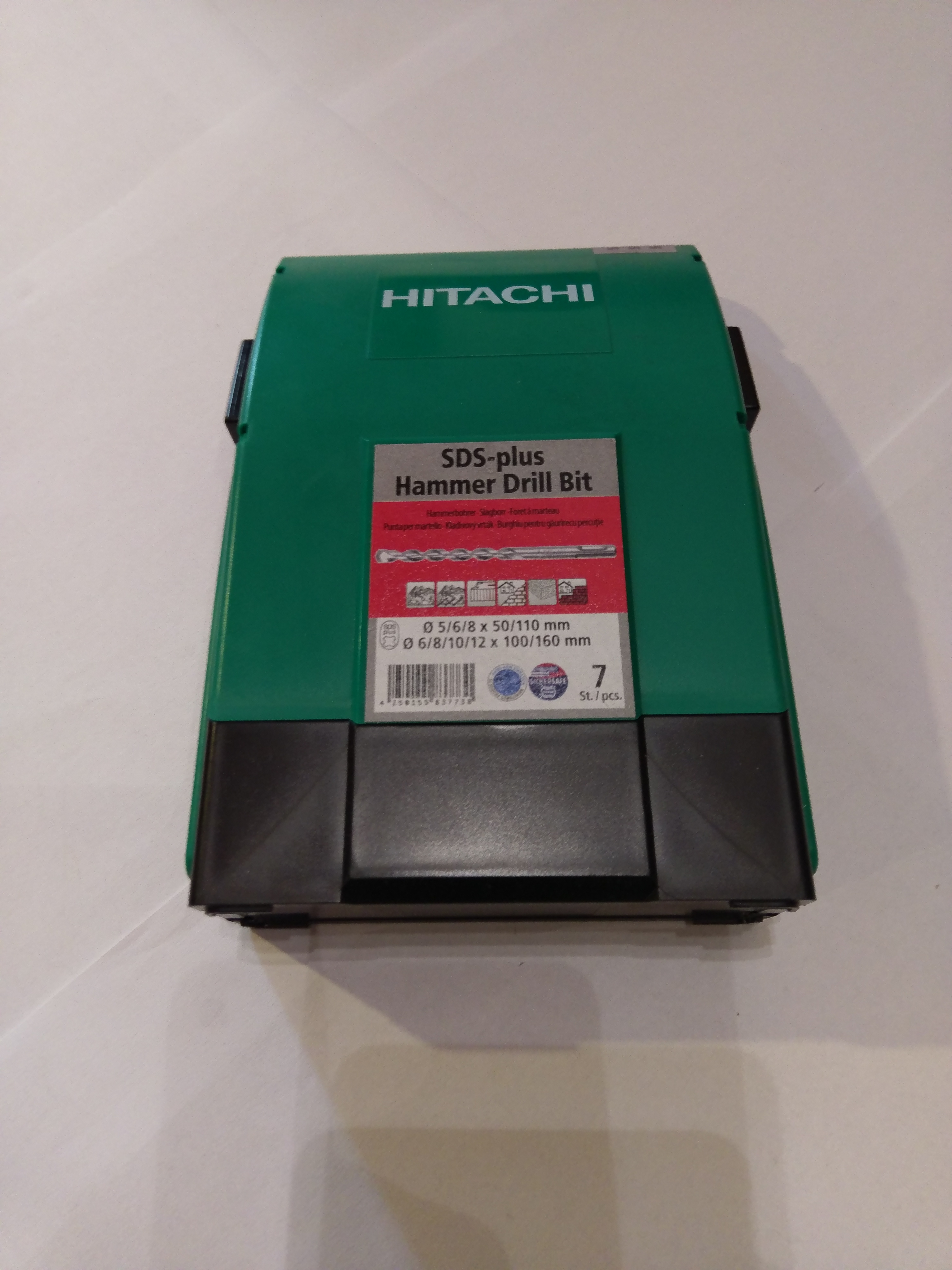 400.179.81 Hitachi SDS-plus Hammerbohrerkassette 7-teilig 