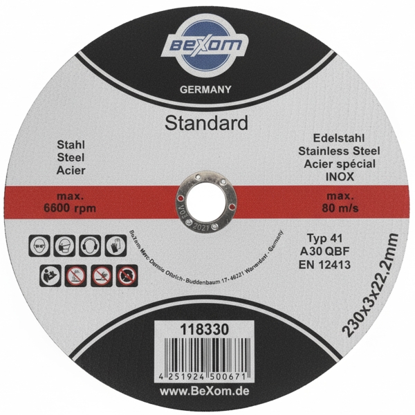 Standard Cutting Disc 230x3.0x22.23 mm
