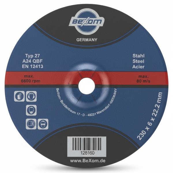 Schruppscheiben 230x6 mm Metall, Stahl und Eisen
