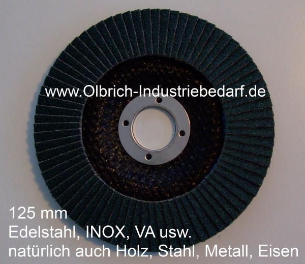 Fächerscheiben für Edelstahl, INOX, VA, Stahl, Metall, Holz